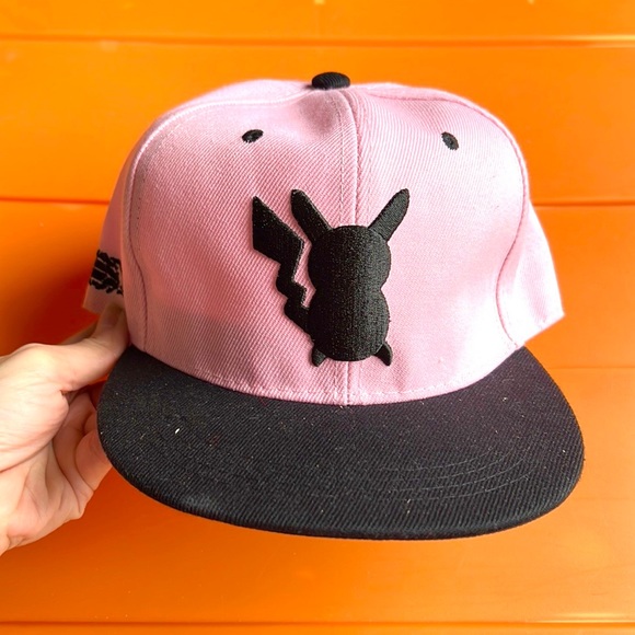 Pokemon | Accessories | Cute Light Pink Pikachu Adjustable Cap | Poshmark